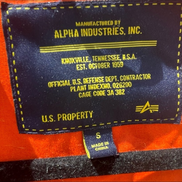 Urban Outfitters Alpha Industries Green Military Style Utility Jacket Coat - Picture 6 of 8